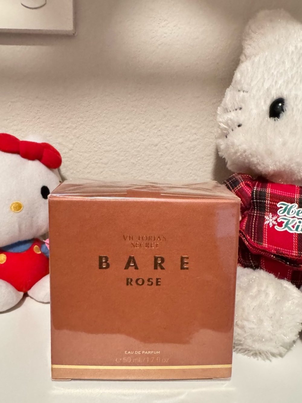 Victoria's Secret Bare Rose Moisturizing Body Oil — Rose-Toned Bottle